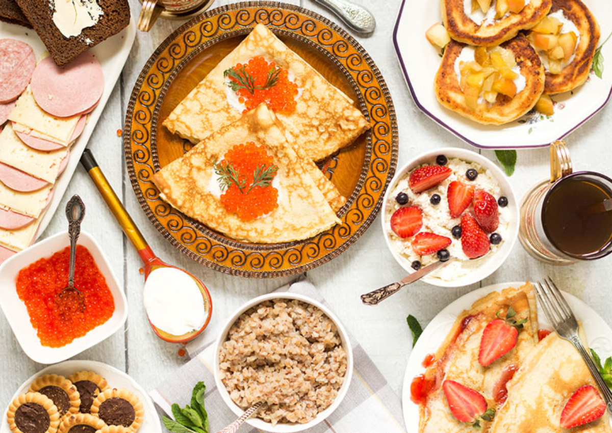 Ảnh: Ẩm thực nước Nga